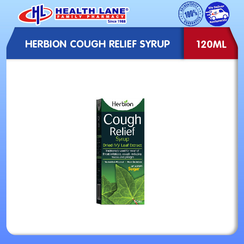 HERBION COUGH RELIEF SYRUP (120ML)